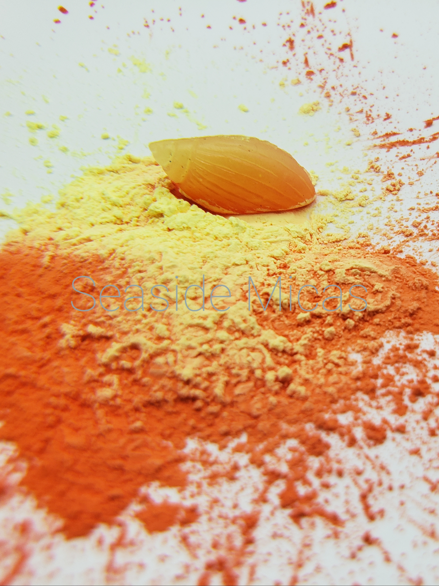 Orange to Yellow Thermochromic Pigment – Seaside Micas